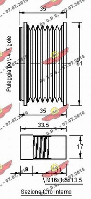 Alternator Freewheel Clutch