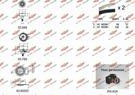 Water Pump & Timing Belt Kit