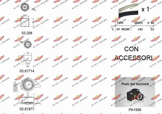 Water Pump & Timing Belt Kit