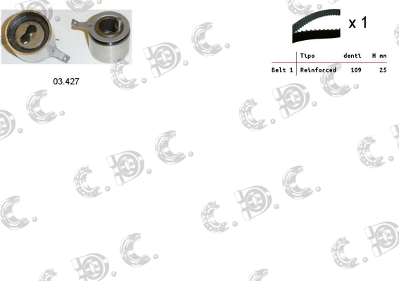 Timing Belt Kit (04.5310)