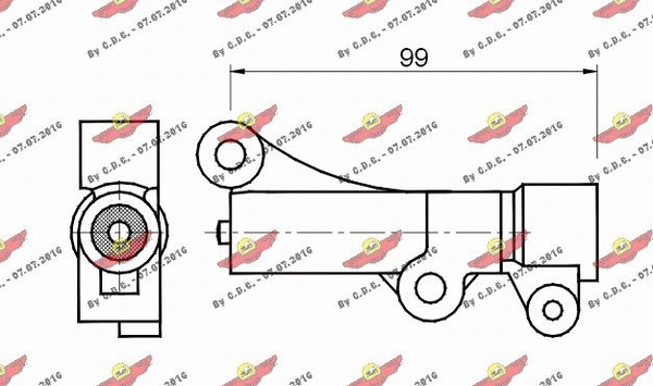 Vibration Damper, timing belt