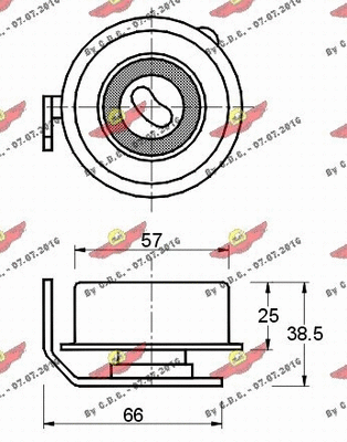 Tensioner Pulley, timing belt