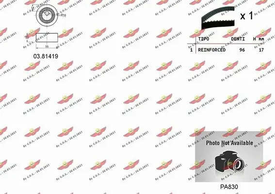 Water Pump & Timing Belt Kit
