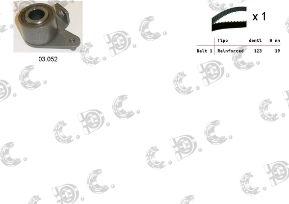 Timing Belt Kit (04.5199)
