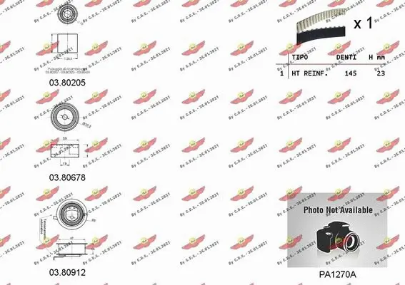 Water Pump & Timing Belt Kit