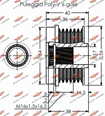 Alternator Freewheel Clutch