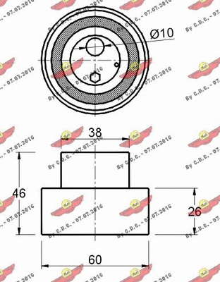 Tensioner Pulley, timing belt