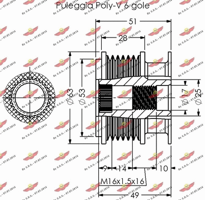 Alternator Freewheel Clutch