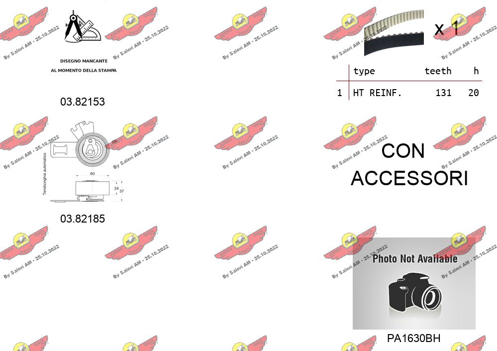 Water Pump & Timing Belt Kit