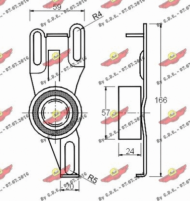 Tensioner Pulley, timing belt