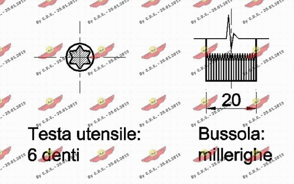 Mounting Set, deflection-/guide pulley (V-ribbed belt)