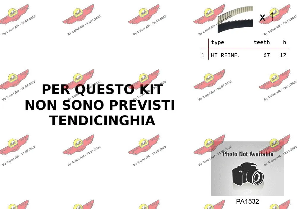 Water Pump & Timing Belt Kit
