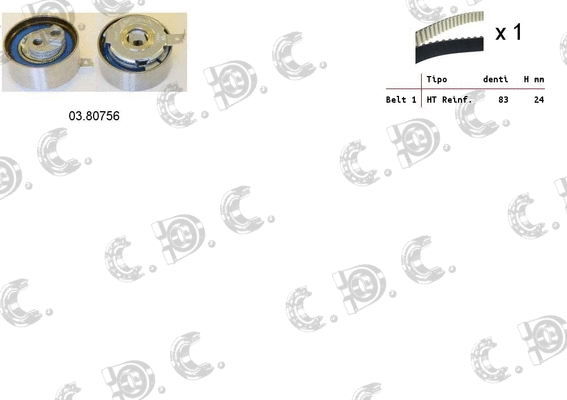 Timing Belt Kit (04.5303)