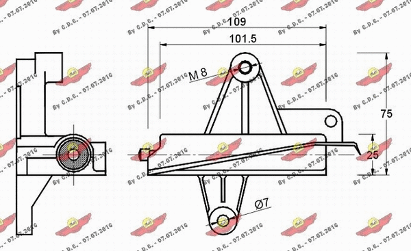 Vibration Damper, timing belt