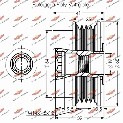 Alternator Freewheel Clutch