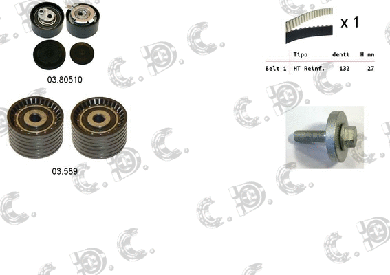 Timing Belt Kit (04.5336)
