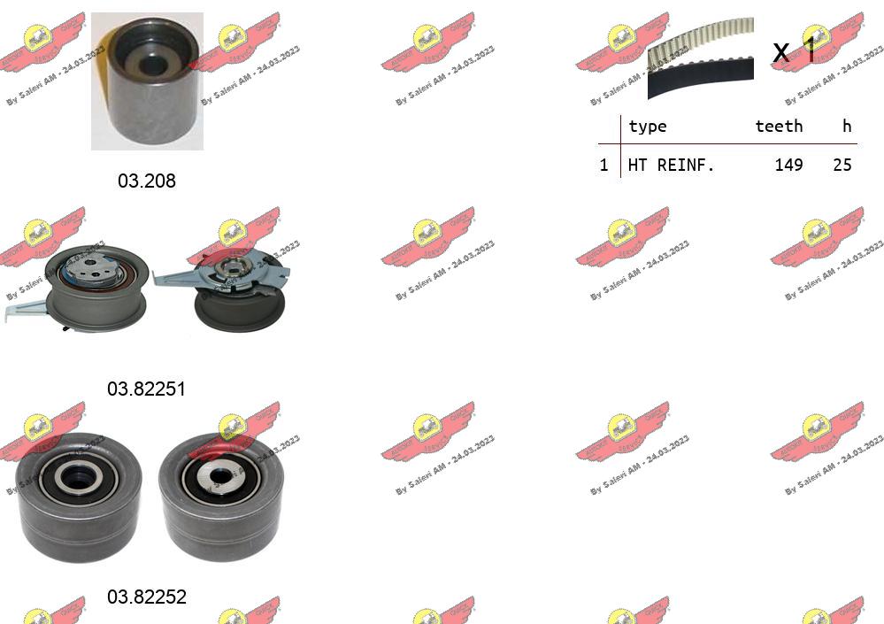 Timing Belt Kit (04.5487)