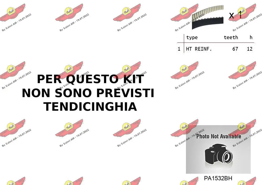 Water Pump & Timing Belt Kit (04.5B04PA2)