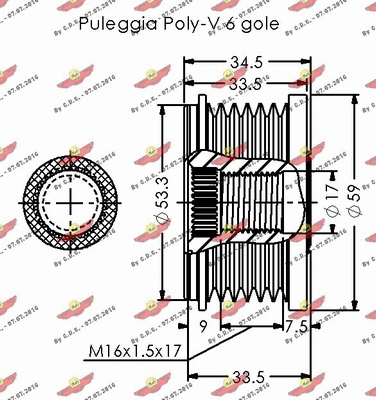 Alternator Freewheel Clutch