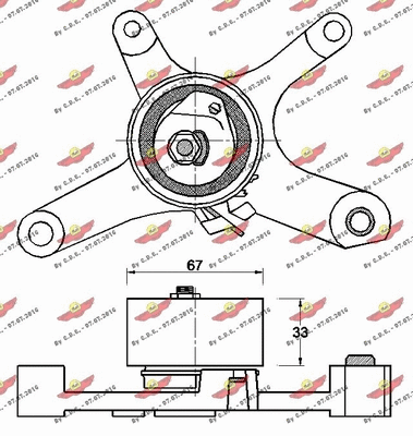 Tensioner Pulley, timing belt