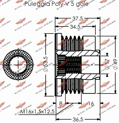 Alternator Freewheel Clutch