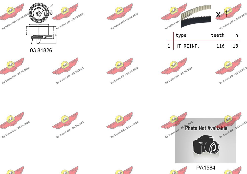Water Pump & Timing Belt Kit