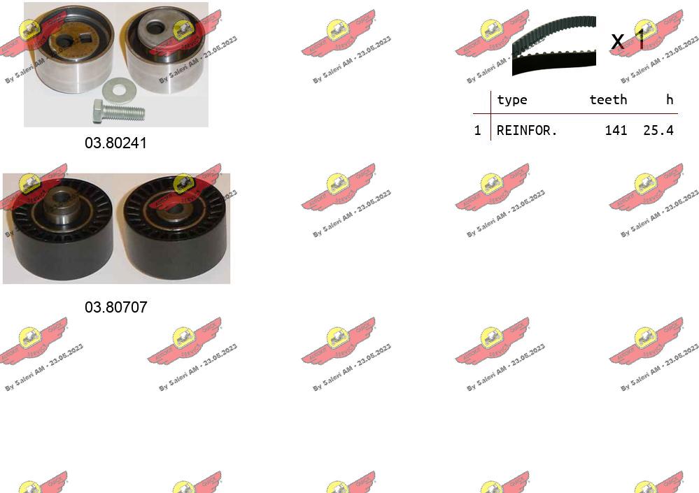 Timing Belt Kit (04.5492)