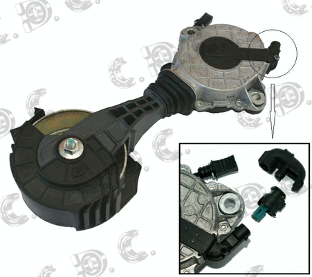 Belt Tensioner, V-ribbed belt (03.81838K)