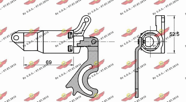 Vibration Damper, timing belt