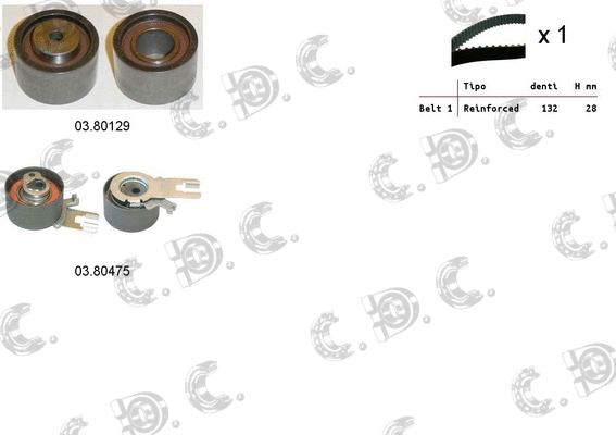 Timing Belt Kit (04.5305)