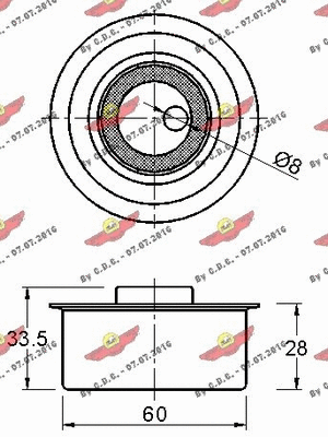 Tensioner Pulley, timing belt