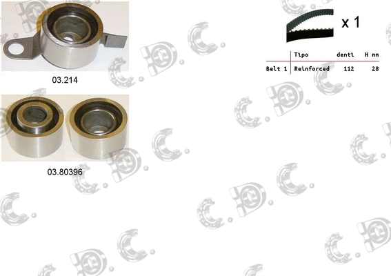 Timing Belt Kit (04.5146)