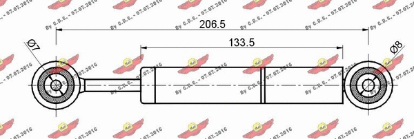 Vibration Damper, V-ribbed belt