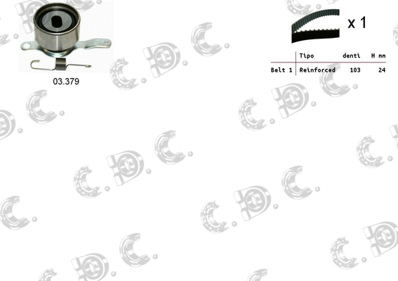 Timing Belt Kit (04.5086)