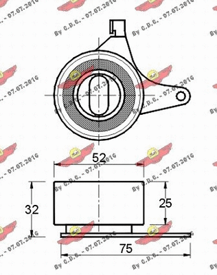 Tensioner Pulley, timing belt