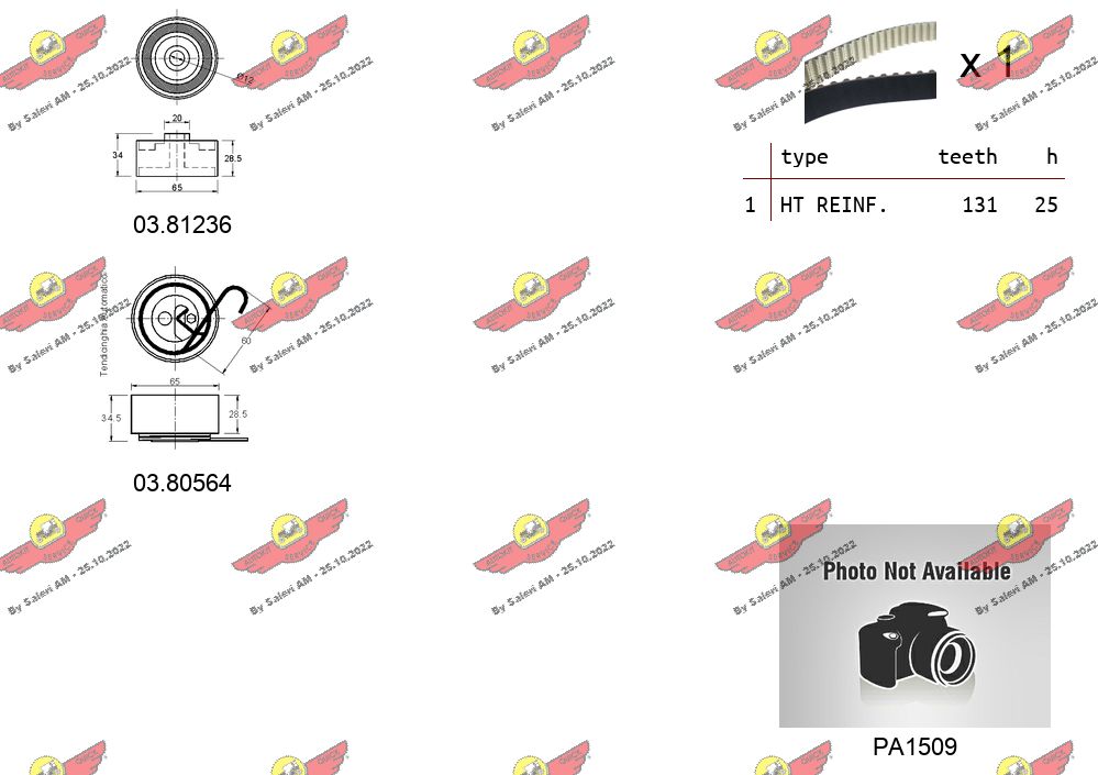Water Pump & Timing Belt Kit