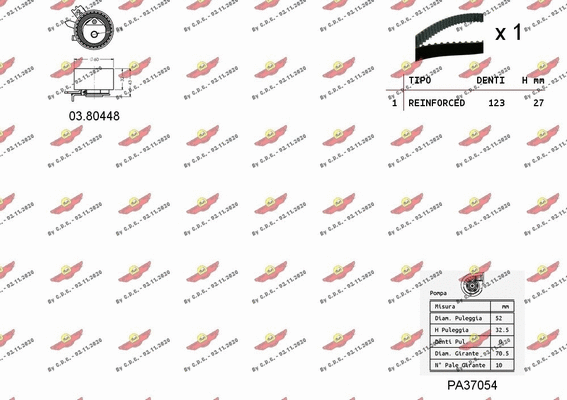 Water Pump & Timing Belt Kit