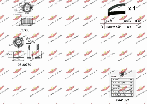 Water Pump & Timing Belt Kit