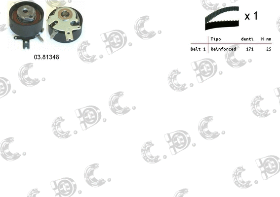 Timing Belt Kit (04.5318)