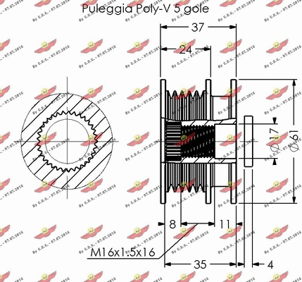 Alternator Freewheel Clutch