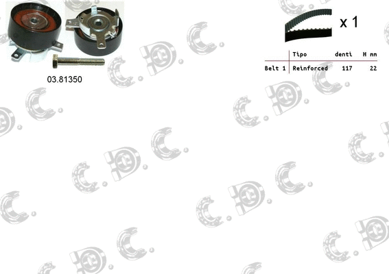 Timing Belt Kit (04.5284)