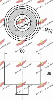 Tensioner Pulley, timing belt