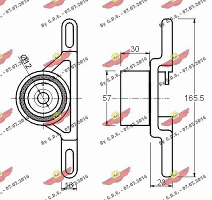 Tensioner Pulley, timing belt