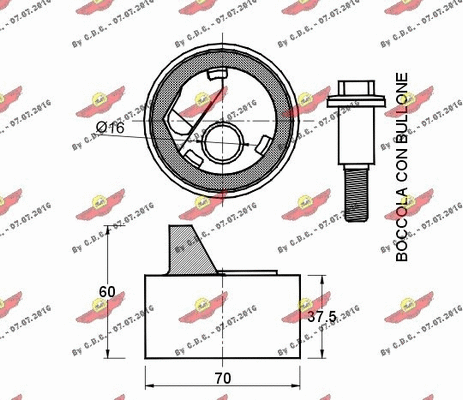 Tensioner Pulley, timing belt