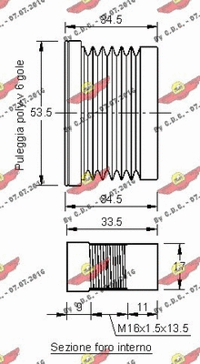 Alternator Freewheel Clutch