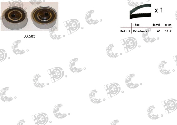 Timing Belt Kit (04.5434)