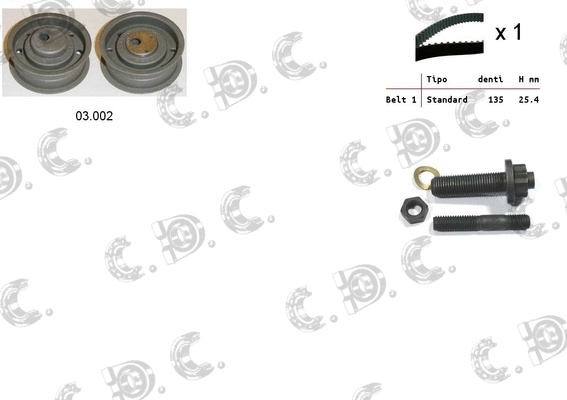 Timing Belt Kit (04.5065)