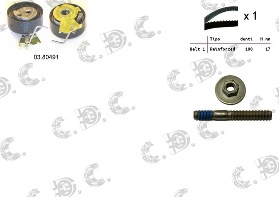 Timing Belt Kit (04.5047)