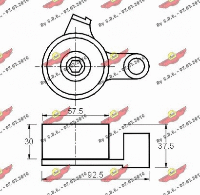 Tensioner Pulley, timing belt