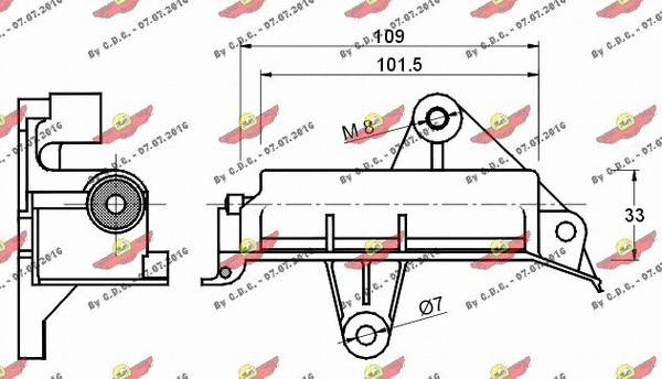 Vibration Damper, timing belt